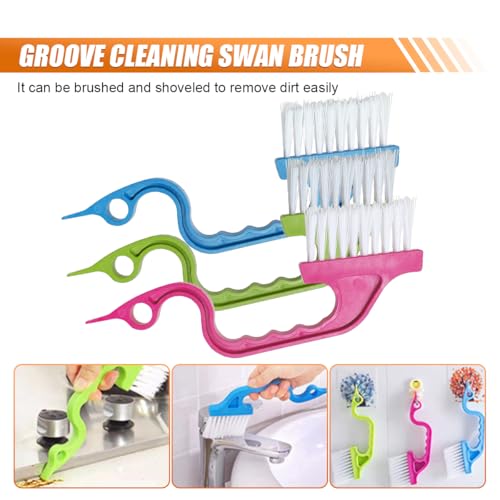26PCS Crevice Cleaning Brush Set, Hard Bristle Tools for Tile Grout, Window Tracks, Bathroom/Kitchen Deep Cleaning – Versatile Brushes for Tight Gaps, Sinks, Toilets & Narrow Spaces