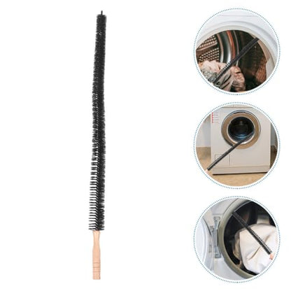 Dryer Lint Brush and Flexible Vent Cleaner Brush Set, Long Handle Multipurpose Pipe and Appliance Cleaning Tool for Washing Machine Drum and Dryer Vents, 2pcs