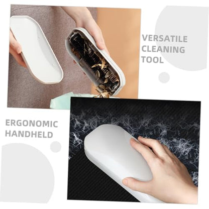 Alipis 2pcs Handheld Crumb Sweeper Soft Bristles Reusable Debris Collector for Tables Sofas and Floors Ergonomic Design for Easy Cleaning of Hair Lint and Crumbs