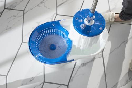 Clorox Spin Dry Mop Machine-Washable Refill Head, One Refill, White - size: 1-Pack