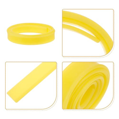 PRETYZOOM Glass Squeegee Replacement Silicone Strip 105cm Multipurpose Wiper Strip Stainless Steel Window Cleaning Tool for Shower and Floor Use