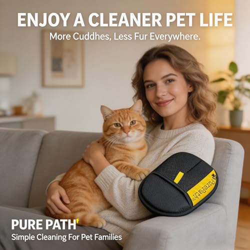 Hair Remover Glove, Electrostatic Pet Hair Remover Glove for Dogs and Cats, Cat Hair Removal Brush, Pet Grooming Supplies for Clothing, Couch, Carpet, Car Seat, Bed, Laundry (1Pc) - color: 1Pc
