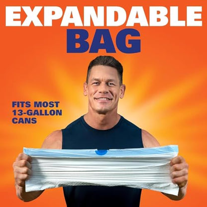 Hefty Ultra Strong Tall Kitchen Trash Bags, Unscented, 13 Gallon, 20 Count (Pack - 4) - size: 20 Count (Pack of 4)