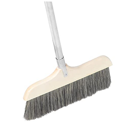 Detachable Handle Soft Bristle Dust Broom for Efficient Floor Cleaning for Hard Reach Corners and Easy Storage