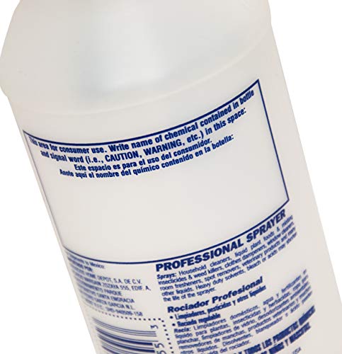 Zep Professional Sprayer Bottle 32 ounces (Pack of 1) Up to 30 Foot Spray, Adjustable Nozzle