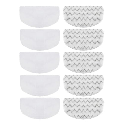10 PACK Steam Mop Replacement Pads Compatible with Bissell Powerfresh Steam Mop 1940 1806 1544 2075 2685A 2181 2814 Series, Model 1940A 1940W 19405 2075A 2685A 5938, Microfiber Washable, Reusable - color: 10 Pack 1940