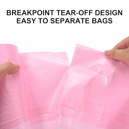 30 Gallon Drawstring Trash Bags, 30 Count Heavy Duty Garbage Bags, Extra Thick, Tear & Leak Resistant, for Kitchen, Office, Home, Hospital, Large Bins (Pink) - color: 30 Gallon-Pink