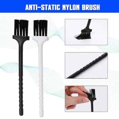 4 PCS Keycap Puller Switch Puller Keyboard Cleaning Kit, Key Cap Removal Tool with Keyboards Cleaning Brush for Mechanical Keyboards, Metal Materialkey Removal Tool