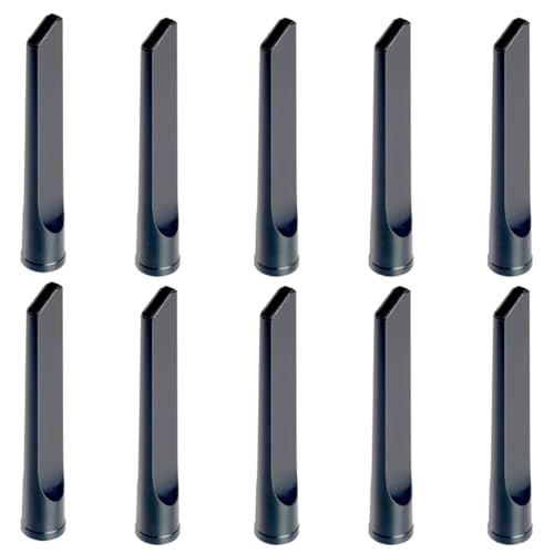 Selgo Universal 1 ¼ Inch (32mm) 9-Inch Long Black Vacuum Cleaner Crevice Tool, Pack of 10 - size: Crevice Tool