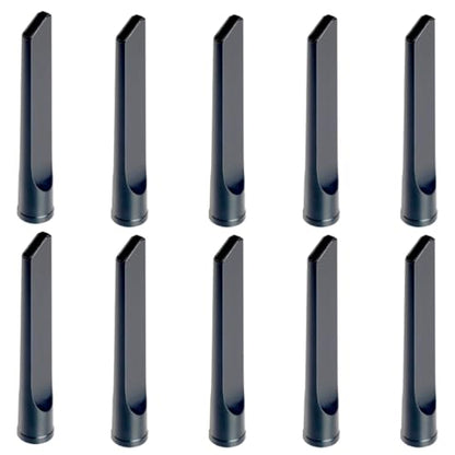 Selgo Universal 1 ¼ Inch (32mm) 9-Inch Long Black Vacuum Cleaner Crevice Tool, Pack of 10 - size: Crevice Tool