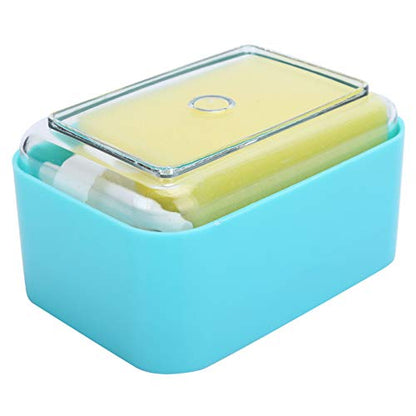 Automatic Dish Durable Press Liquid for Kitchen Countertop, ABSPS, 5.5x3.5x3.9in (Green) - color: Green