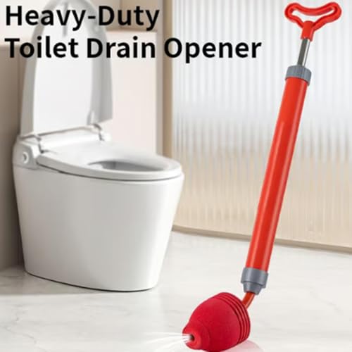 All-Purpose Toilet Unclogging Tool, 2026 High-Pressure Toilets Plunger Clog Remover, Home Sink Clog Remover Cleaning Tool, For Kitchen, Bathroom (2PCS) - color: 2PCS