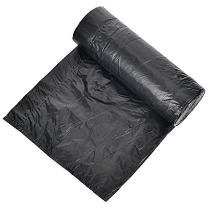 Ultra Strong 15 Gallon Drawstring Trash Bags (102 Count) Large Heavy Duty Thicken Plastic Tall Kitchen Garbage Bags Black for Kitchen Office Lawn Yard - size: 1 Count (Pack of 102)