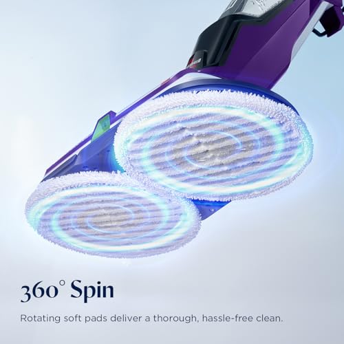 Bissell SpinWave Pet Hard Floor Corded Spin Mop, Electric Floor Cleaner with Washable Pads for Stain Removal on Sealed Hard Floors, 20399 - style: SpinWave Corded Pet