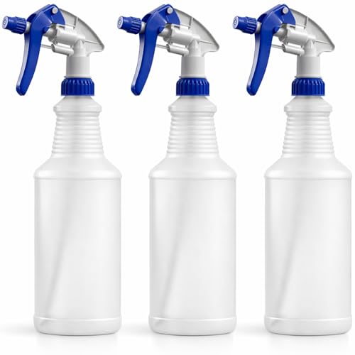 Bar5F Professional Sprayer 24-Ounce - 20 Foot Spray, Bleach Resistant, Adjustable Nozzle, All-Purpose, 3-Pack