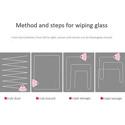 Double-Sided Magnetic Glass Wiper Cleaner Magnetic Force for Double Glazed，Magnetic Window Cleaner Wiper Glass Washing Cleaning Tool Brush (Color : 15-24mm) - color: 15-24mm
