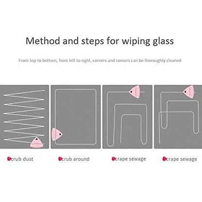 Double-Sided Magnetic Glass Wiper Cleaner Magnetic Force for Double Glazed，Magnetic Window Cleaner Wiper Glass Washing Cleaning Tool Brush (Color : 15-24mm) - color: 15-24mm
