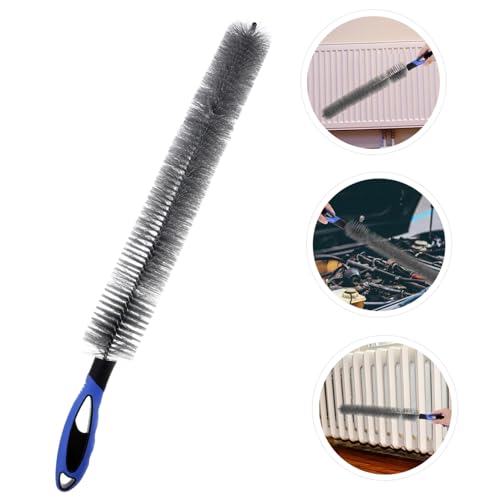MAGICLULU Refrigerator Condenser Cleaning Brush Tool Air Conditioner Dust Brush for Home Cleaning Long Handle for Hard Reach Areas Ergonomic Grip for Easy Use