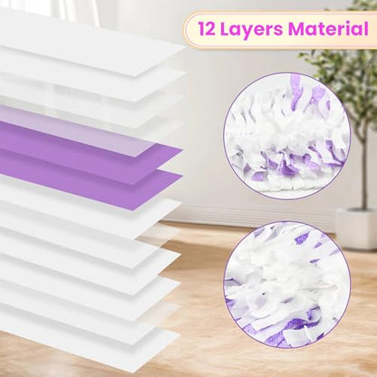 Pure Realm 40 Cout Power Mop Pads Refills for Powermop , Multi-Surface Disposablen swiffer Power Mop Pads，Unscented Spray Cleaning Repalcement Pads Refill - color: Purple 40 Mop Pads