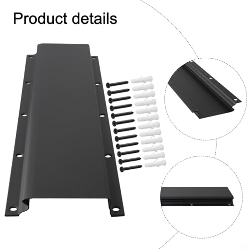 Toughened Carbon Steel Wall Mounted Organizer with Hook Setup for Maximum Efficiency in Storage (E)