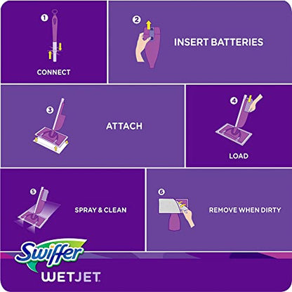 Swiffer FBA_23679CT WetJet Multi Purpose Solution 42.31.25 ozliter, Multicolor, Open Window Fresh Scent, 42.2 Fl Oz - size: 42.2 Fl Oz (Pack of 1)
