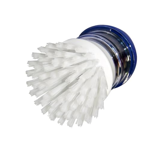 CELOX 2 Pack Dish Brush with Soap Dispenser for Kitchen Cleaning - color: Blue, size: 2 Pack