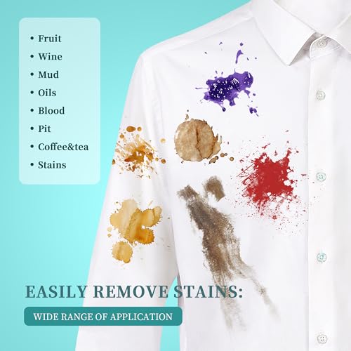 BFWood 2PCS Laundry Stain Brush - Natural Soft Boar Bristles, Removes Tough Stains from Delicate Fabrics Like Knits, Cotton, and Linens, Gentle on Fabrics, No Damage - style: Regular-2PCS