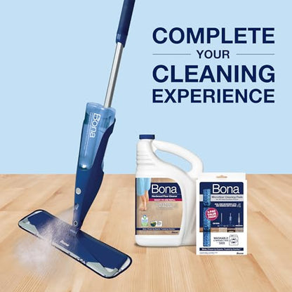 Bona Hardwood Floor Cleaner Refill - 128 fl oz - Unscented - Refill for Bona Spray Mops and Spray Bottles - Residue-Free Floor Cleaning Solution for Wood Floors - size: 128 Fl Oz (Pack of 1)