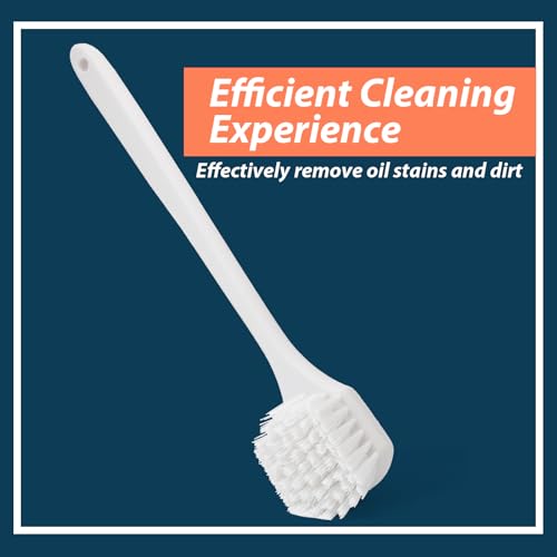 12116 High Heat Resistant Nylon Fryer Brush, 20'' Long Handle, Replacement for Henny Penny Fryers, Ideal for Deep Fryers, Grills, Ovens & Waffle Makers, 425°F, Commercial Kitchen Cleaning - 90049