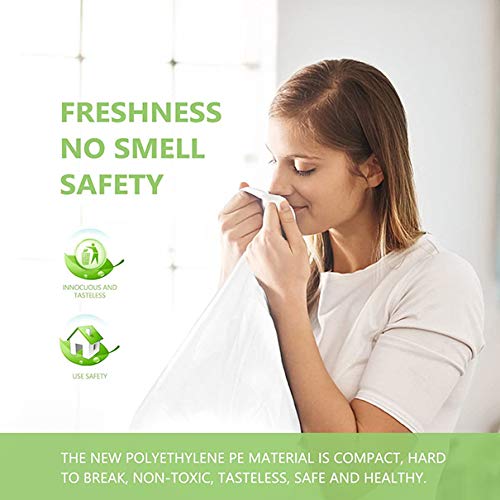 Small Trash Bags, Magesh 4 Gallon Trash Bag/Small Garbage Bags, Strong Wastebasket Liners for Bathroom Bedroom Office Trash Can, Clear 200 Counts - style: 4 Gallon 200 Transparent