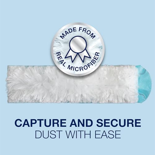 Bona Disposable Duster Refills - 9 Pack - High Performance Dusting System - Microfiber Dusters Remove Dust and Pet Hair for Quick Spot Cleaning - style: Disposable Duster Refills - 9 Pack