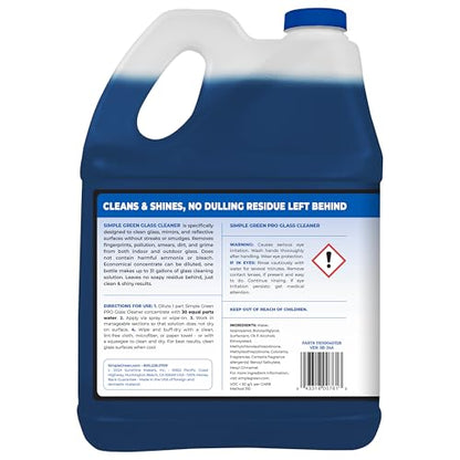 Simple Green Pro Glass Cleaner 1 Gal - size: 128 Fl Oz (Pack of 1)