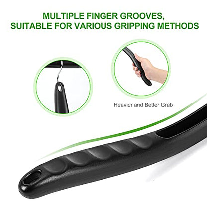 XINDELL Windshield Cleaning Tool, 22” Long Reach Car Window Cleaner with Ergonomic Handle & Microfiber Pads, No Streak Auto Glass Cleaner for Interior Windshield, SUV, Truck & Car Glass - size: 22 inch