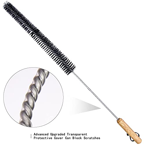 26 inch Clothes Dryer Lint Brush Vent Trap Cleaner Brush - Long Flexible Refrigerator Coil Soft Bristile Brush, Laundry Room and Washer Dryer Organizers - size: 2 inch 1pack
