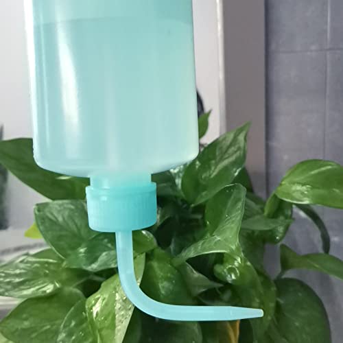 Valchoose Upgraded 2 Pack Plastic Wash Bottles(Blue) 250ml 8.5oz, Tattoo Wash Bottle LDPE No Leaking, Safety, Reusable, Awesome for Watering Plants and Washing Lab Ware - color: Blue, size: 2x250ml