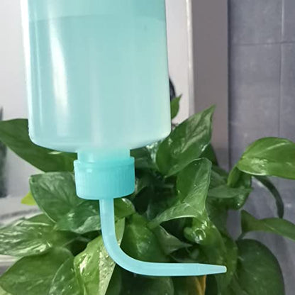 Valchoose Upgraded 2 Pack Plastic Wash Bottles(Blue) 250ml 8.5oz, Tattoo Wash Bottle LDPE No Leaking, Safety, Reusable, Awesome for Watering Plants and Washing Lab Ware - color: Blue, size: 2x250ml