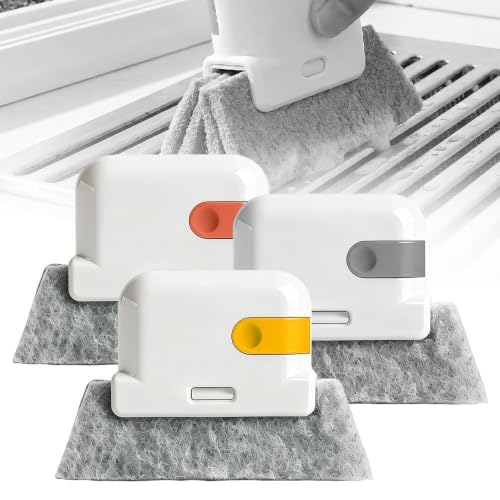 Magic Window Track Cleaner Set - 2026 Upgraded Handheld Brush for Slides, Tile Grout Lines, Shutter Slats, Car AC Vents & Narrow Gaps (Mix-3PCS) - color: Mix-3pcs