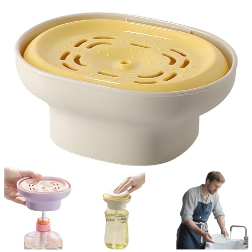 Detergent Presser - Laundry Detergent Presser, Reusable Laundry Detergent Dispenser, Liquid Laundry Soap Dispenser, for Liquid Detergent (#01)