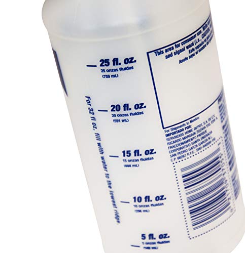 Zep Professional Sprayer Bottle 32 ounces (Pack of 1) Up to 30 Foot Spray, Adjustable Nozzle