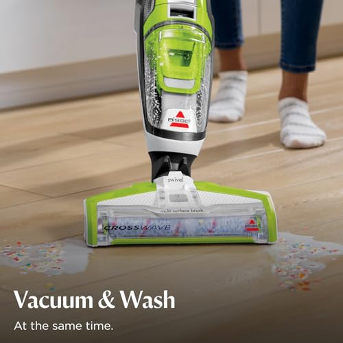 Bissell Crosswave Turbo Vacuum Mop All in One Wet and Dry Vac Combo Hard Floor & Area Rug Cleaner, 3888A - style: CrossWave