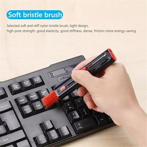 Multi-Function Cleaner Brush for Airpods Pro - Cleaner Pen Kits Soft Brush for Bluetooth Earphones Case Cleaning Tools for Keyboard Earbuds, Laptop, Phone iPhone 17 16 15 Pro Max LEGO Camera Lens