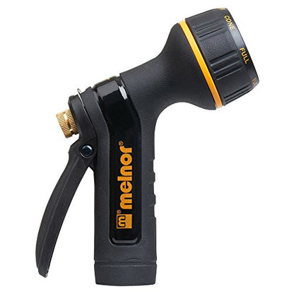 Melnor 995037 Rear Trigger 7 Watering Patterns XT Metal Garden Hose Nozzle, Basic - style: 7-Pattern