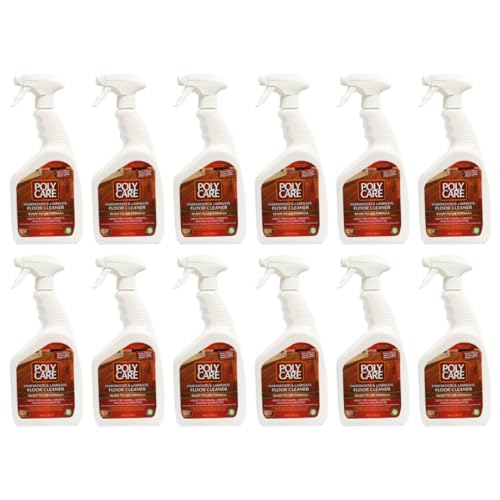 Hardwood Floor Cleaner Refill - 32 fl oz Spray (12 Pack) - Fresh- Refill for Spray Mops and Spray Bottles - Residue-Free Floor Cleaning Solution for Wood or Laminate Floors - color: BUSINESS PACK
