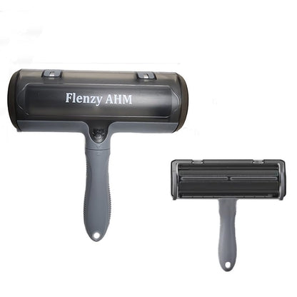 Pet Hair Remover Tool, Reusable Lint Roller Brush for Cat and Dog Hair and Fur Remover from Sofa, Couch, Furniture, Carpet, Bedding, Clothes and Car Seat. Waterproof, Portable and Easy to Clean-Grey - color: Gray