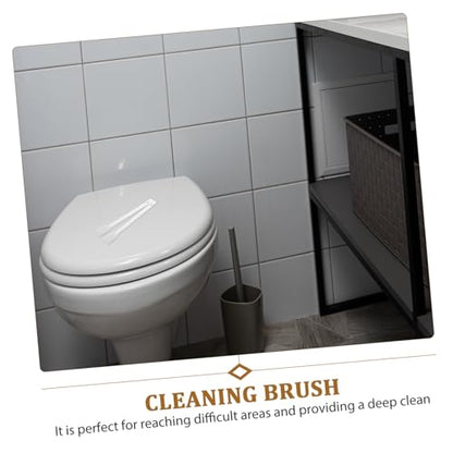 Generic Toilet Brush Crevice Household Cleaning Gaps Brush Long Handle Disposable