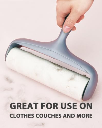 50% Stickier Large Surface Roller Refill for Scotch-Brite Large Lint Roller 8 inch Extra Sticky 60 Sheets per Refill, Pack of 6, 360 Sheets Total, Works Great On Pet Hair - size: 6-Pack
