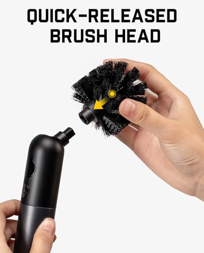 Fanttik Flip G10 Nano AutoCare Cordless Electric Scrubber & 2 PCS Replacement Brush Heads