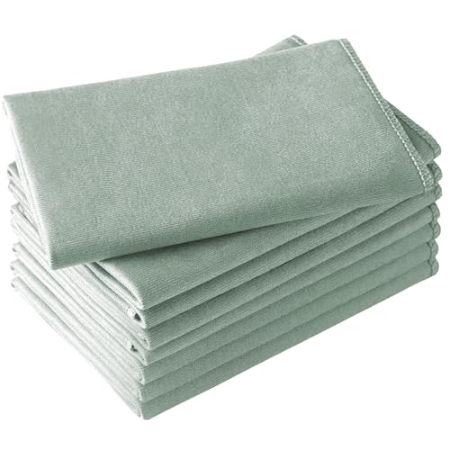 Microfiber Glass Cleaning Cloth 8 Pack, 16 Inch X 12 Inch, Lint Free Quickly Clean Window, Glasses, Windshields, Mirrors, and Stainless Steel, Green - color: Green