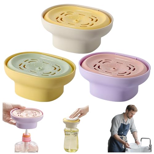 Detergent Presser - Laundry Detergent Presser, Reusable Laundry Detergent Dispenser, Liquid Laundry Soap Dispenser, for Liquid Detergent (3PCS)