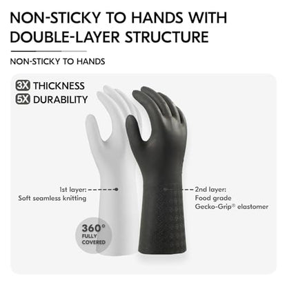 Vgo... Men's Work Gloves,Abrasion & Tear Resistant,for Construction, Cement, Sewage, Drain Cleaning & Rough Tasks(TP1117) - size: Small(Pack of 1)